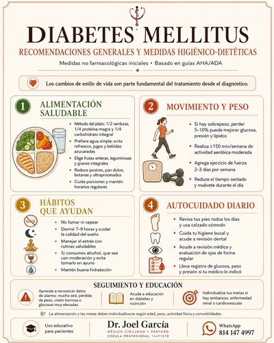 Diabetes: Cuidados generales