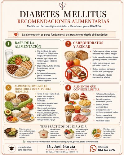 Diabetes: Alimentación